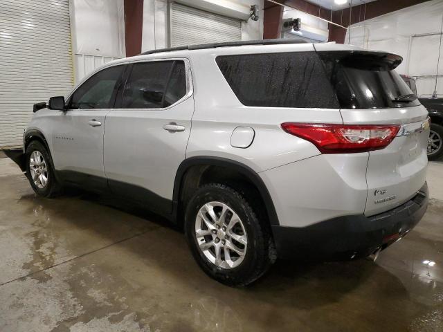 1GNERGKW2KJ145387 - 2019 CHEVROLET TRAVERSE LT SILVER photo 2