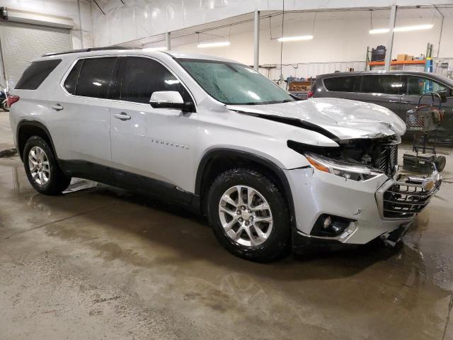 1GNERGKW2KJ145387 - 2019 CHEVROLET TRAVERSE LT SILVER photo 4