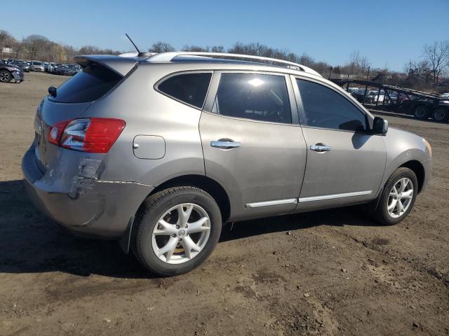 JN8AS5MV6BW303399 - 2011 NISSAN ROGUE S GRAY photo 3