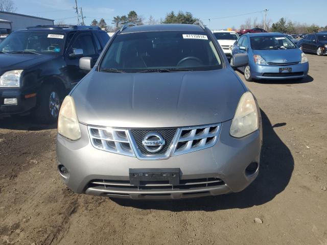 JN8AS5MV6BW303399 - 2011 NISSAN ROGUE S GRAY photo 5