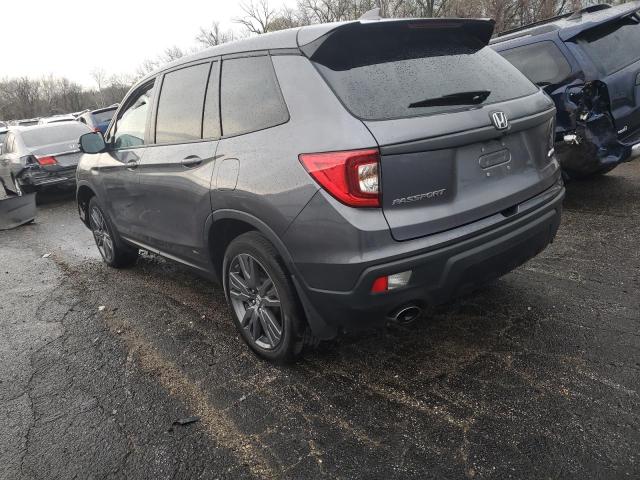 5FNYF8H51MB007014 - 2021 HONDA PASSPORT EXL Gris foto 2