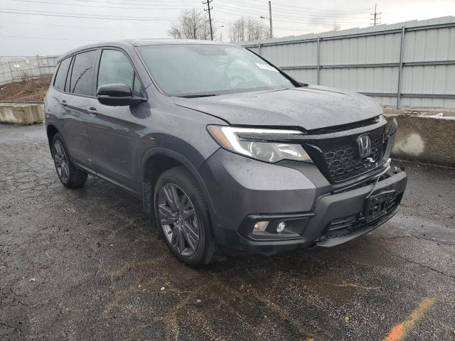 5FNYF8H51MB007014 - 2021 HONDA PASSPORT EXL Gris foto 4