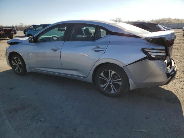 3N1AB8CV0LY208123 - 2020 NISSAN SENTRA SV SILVER photo 2