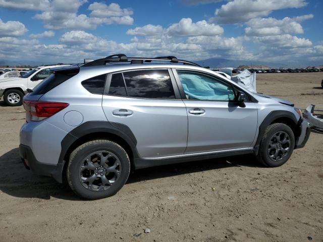 JF2GTHSC5NH288376 - 2022 SUBARU CROSSTREK SPORT SILVER photo 3