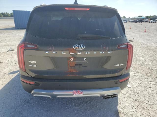 5XYP5DHC4LG005254 - 2020 KIA TELLURIDE SX GRAY photo 6