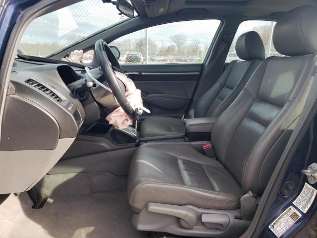 1HGFA16928L047108 - 2008 HONDA CIVIC EXL ლურჯი ფოტო 7