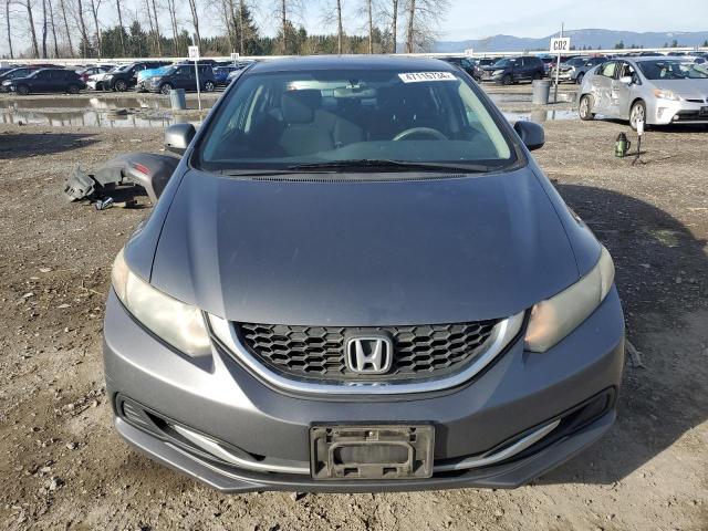 19XFB2F52DE004034 - 2013 HONDA CIVIC LX GRAY photo 5