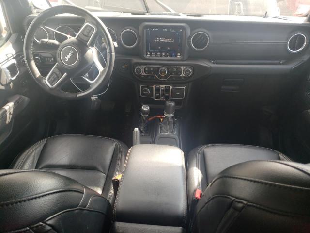 1C4JJXP64MW708369 - 2021 JEEP WRANGLER U SAHARA 4XE BLACK photo 8