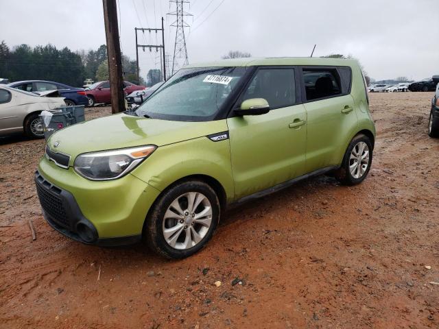 KNDJP3A5XE7747289 - 2014 KIA SOUL + GREEN photo 1