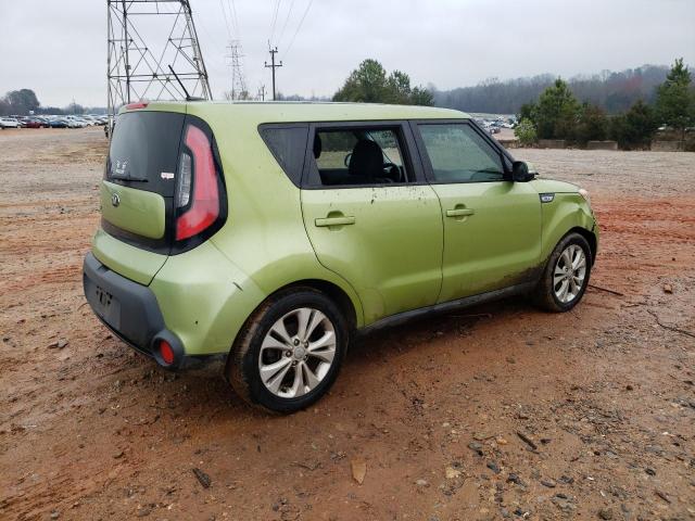 KNDJP3A5XE7747289 - 2014 KIA SOUL + GREEN photo 3