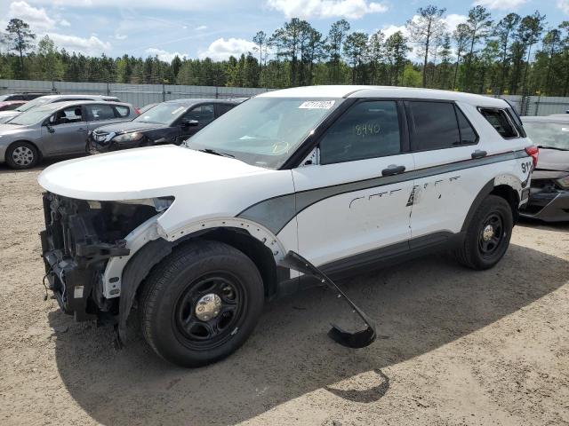 1FM5K8AB3MGA06835 - 2021 FORD EXPLORER POLICE INTERCEPTOR 白色 照片 1