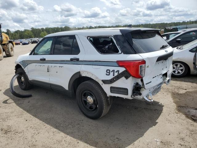1FM5K8AB3MGA06835 - 2021 FORD EXPLORER POLICE INTERCEPTOR 白色 照片 2