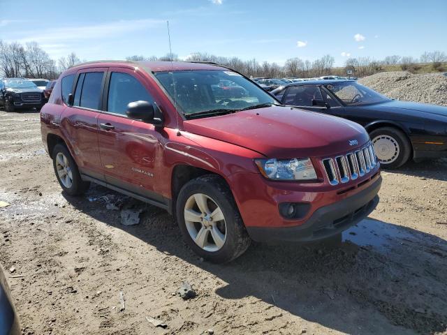 1C4NJDBB6GD702433 - 2016 JEEP COMPASS SPORT BURGUNDY photo 4