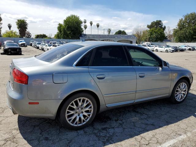 WAUAF78E08A164332 - 2008 AUDI A4 2.0T GRAY photo 3