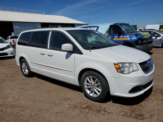 2C4RDGCG5DR786905 - 2013 DODGE GRAND CARA SXT WHITE photo 4