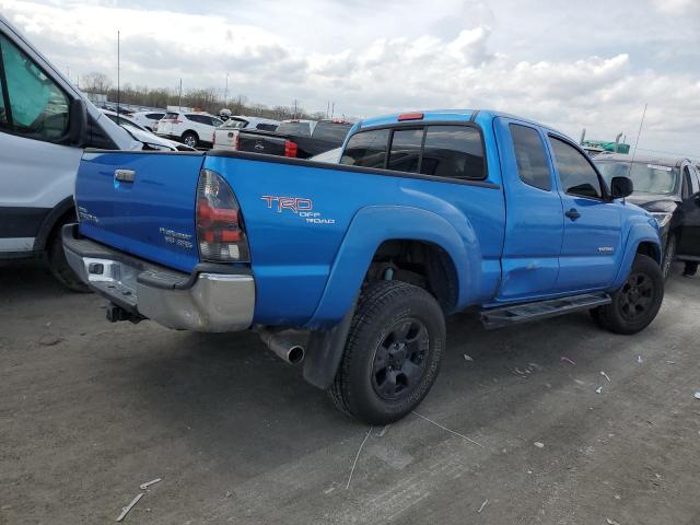 5TETU62N86Z301735 - 2006 TOYOTA TACOMA PRERUNNER ACCESS CAB BLUE photo 3
