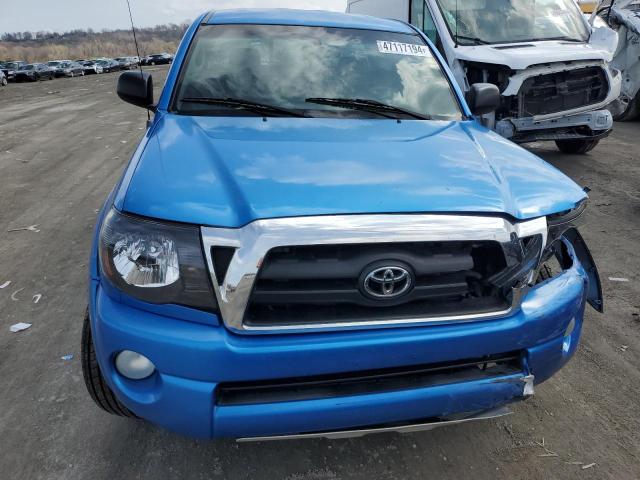 5TETU62N86Z301735 - 2006 TOYOTA TACOMA PRERUNNER ACCESS CAB BLUE photo 5