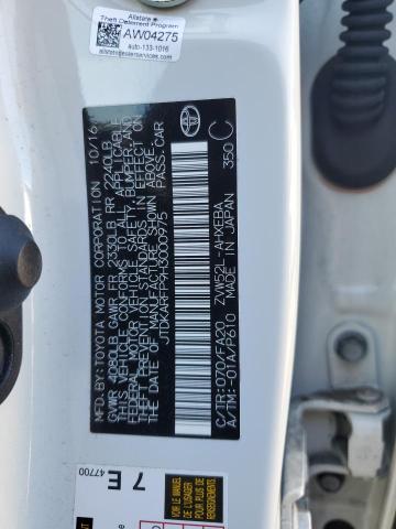 JTDKARFP9H3000975 - 2017 TOYOTA PRIUS PRIM 白色 照片 13