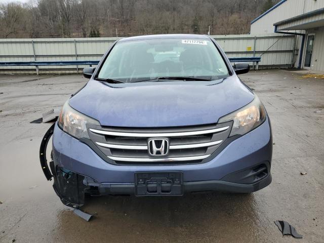 2HKRM4H34EH637520 - 2014 HONDA CR-V LX BLUE photo 5