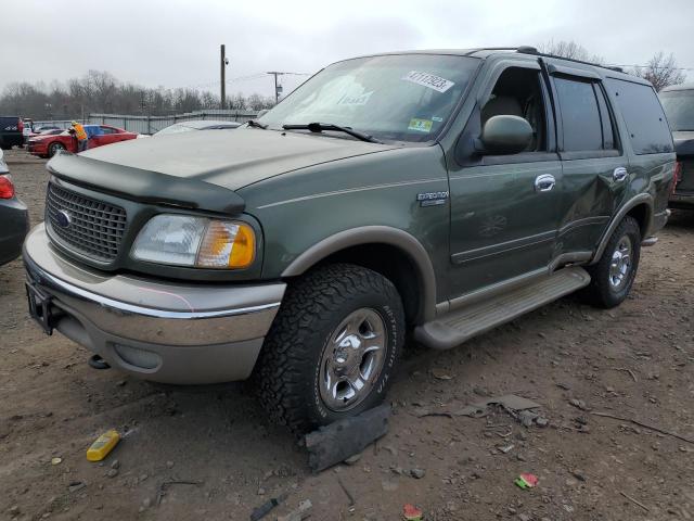 1FMFU18L91LA91316 - 2001 FORD EXPEDITION EDDIE BAUER GREEN photo 1