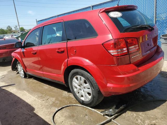 3C4PDCAB1FT687960 - 2015 DODGE JOURNEY SE RED photo 2