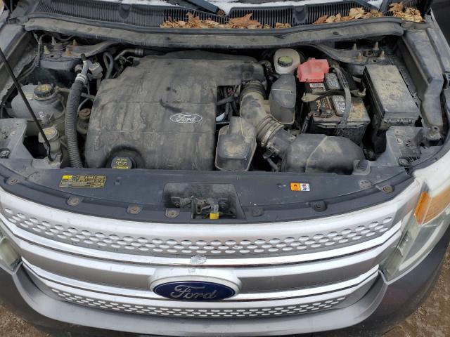 1FMHK8D84BGA26294 - 2011 FORD EXPLORER XLT GRAY photo 11