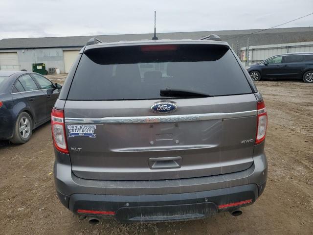 1FMHK8D84BGA26294 - 2011 FORD EXPLORER XLT GRAY photo 6