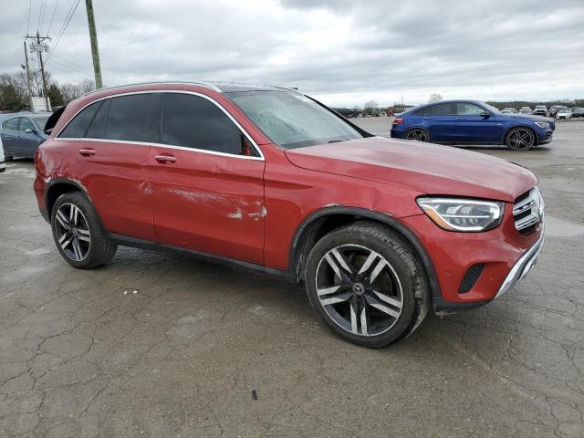 W1N0G8DB5MV320826 - 2021 MERCEDES-BENZ GLC 300 RED photo 4