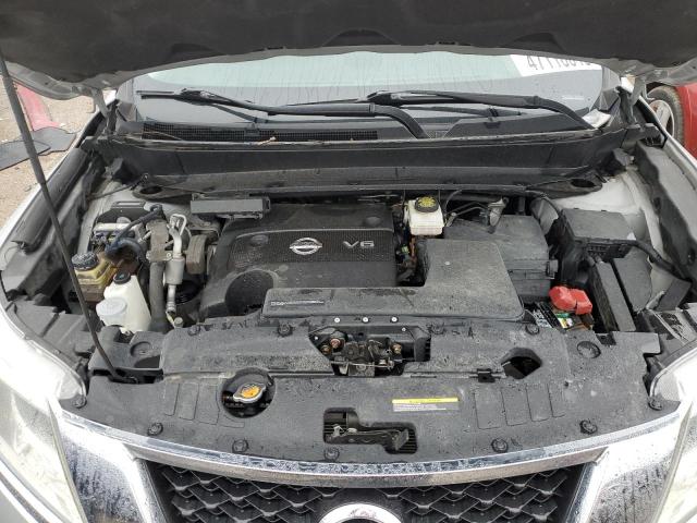 5N1AR2MM9FC608069 - 2015 NISSAN PATHFINDER S SILVER photo 11