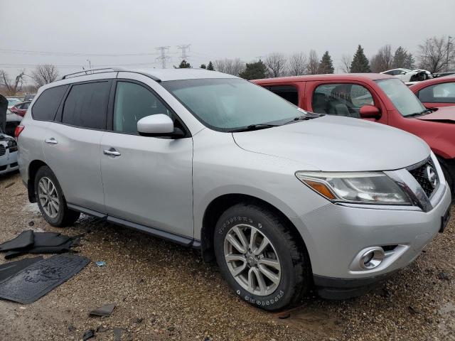 5N1AR2MM9FC608069 - 2015 NISSAN PATHFINDER S SILVER photo 4