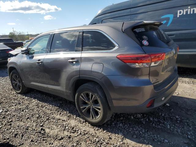 5TDZARFH2KS050663 - 2019 TOYOTA HIGHLANDER LE GRAY photo 2