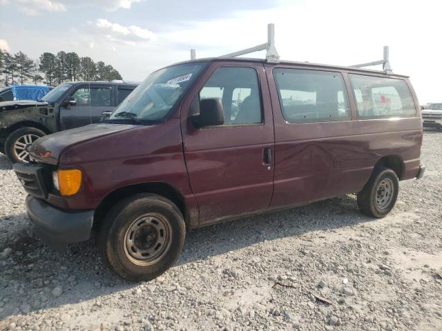 1FMRE11W44HB03944 - 2004 FORD ECONOLINE E150 WAGON BURGUNDY photo 1