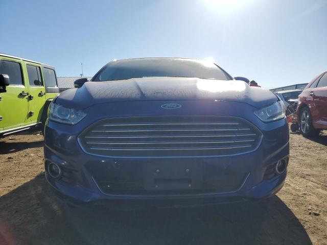 3FA6P0LUXDR352065 - 2013 FORD FUSION SE HYBRID BLUE photo 5