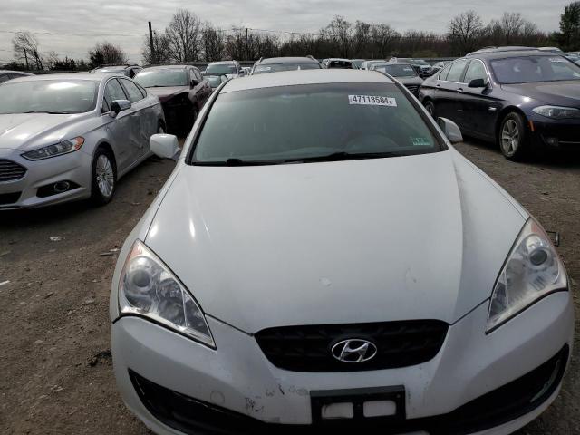 KMHHT6KD0BU044519 - 2011 HYUNDAI GENESIS CO 2.0T WHITE photo 5