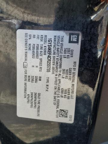 1GYS4KEF4CR255735 - 2012 CADILLAC ESCALADE ESV PLATINUM Qara foto 13