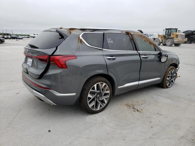 5NMS54ALXNH374584 - 2022 HYUNDAI SANTA FE CALLIGRAPHY GRAY photo 3