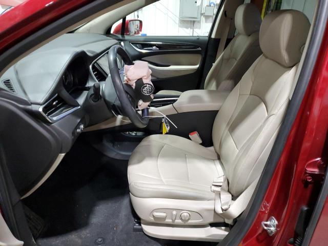 5GAEVAKW6KJ224273 - 2019 BUICK ENCLAVE ESSENCE ბურგუნდია ფოტო 7