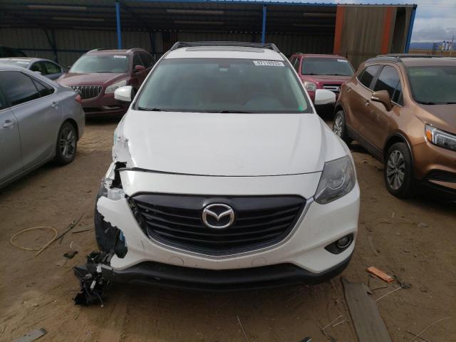 JM3TB2DA4F0469646 - 2015 MAZDA CX-9 GRAND TOURING WHITE photo 5