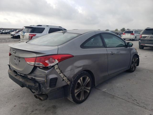 KMHDH6AEXDU019334 - 2013 HYUNDAI ELANTRA CO GS SILVER photo 3