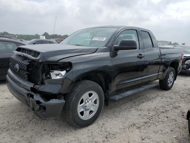 5TFRM5F13KX137906 - 2019 TOYOTA TUNDRA DOUBLE CAB SR/SR5 BLACK photo 1