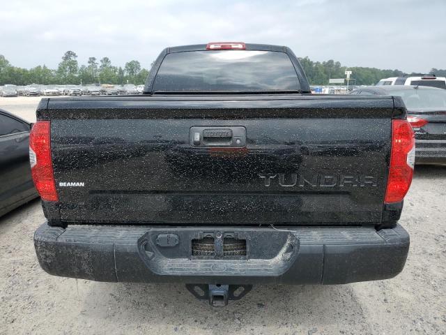 5TFRM5F13KX137906 - 2019 TOYOTA TUNDRA DOUBLE CAB SR/SR5 BLACK photo 6