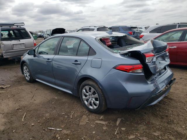 5YFEPMAE8NP340965 - 2022 TOYOTA COROLLA LE GRAY photo 2