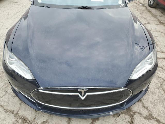 5YJSA1CP2DFP26714 - 2013 TESLA MODEL S BLUE photo 11