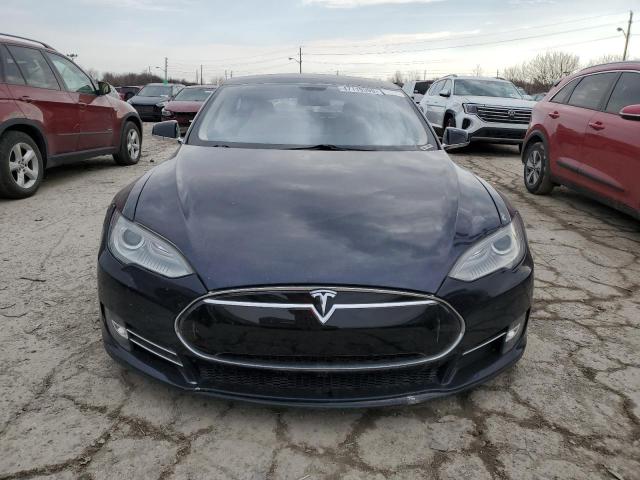 5YJSA1CP2DFP26714 - 2013 TESLA MODEL S BLUE photo 5