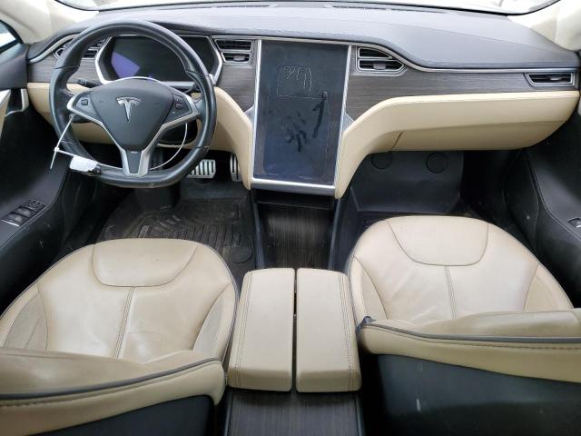 5YJSA1CP2DFP26714 - 2013 TESLA MODEL S BLUE photo 8