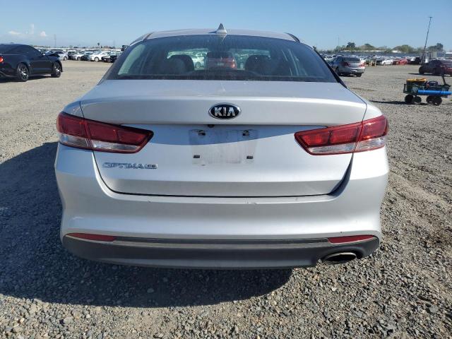 KNAGT4L32H5151680 - 2017 KIA OPTIMA LX SILVER photo 6