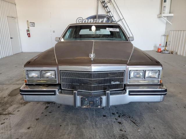 1G6AW6982E9150292 - 1984 CADILLAC FLEETWOOD BROUGHAM BROWN photo 5