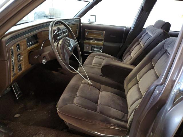 1G6AW6982E9150292 - 1984 CADILLAC FLEETWOOD BROUGHAM BROWN photo 7