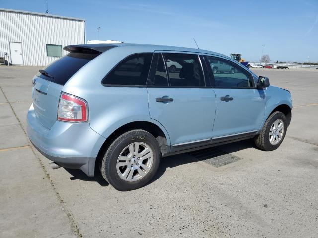 2FMDK36C28BB17647 - 2008 FORD EDGE SE BLUE photo 3