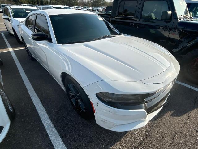 2C3CDXJG4KH706865 - 2019 DODGE CHARGER SXT WHITE photo 1